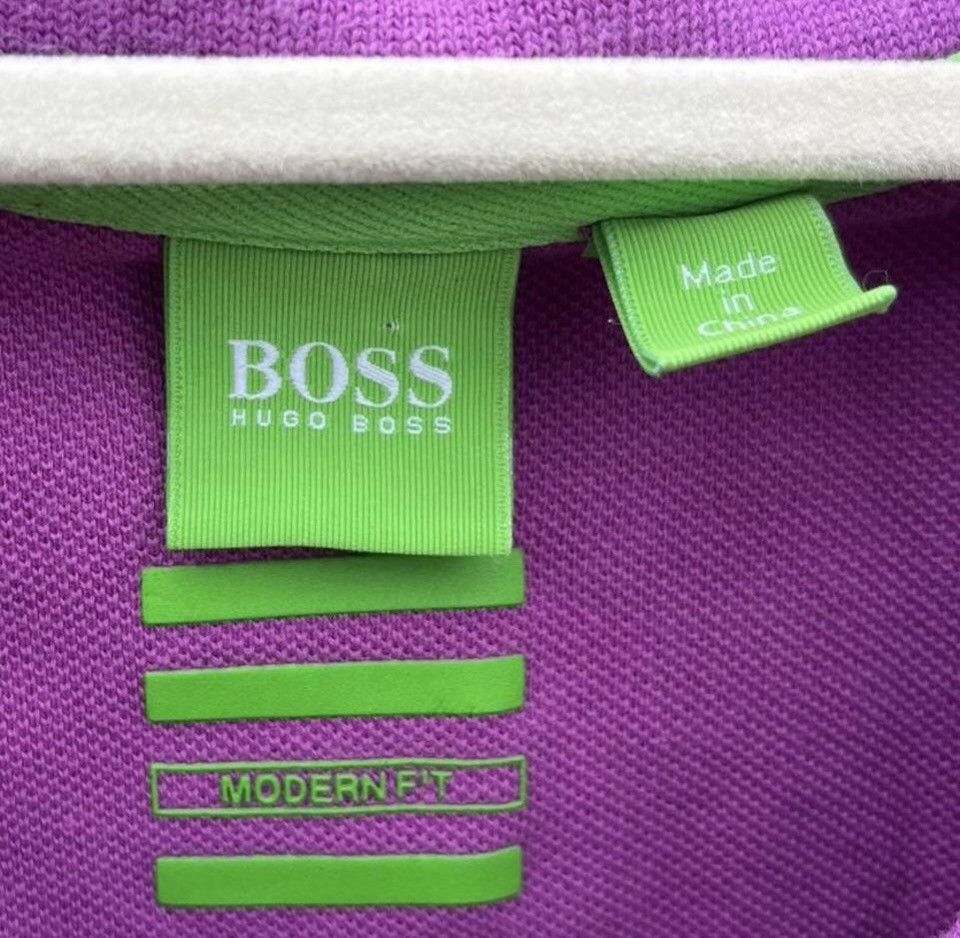 Hugo Boss Hugo Boss Green Label Polo Shirt Purple Modern Fit Size US XL / EU 56 / 4 - 5 Thumbnail