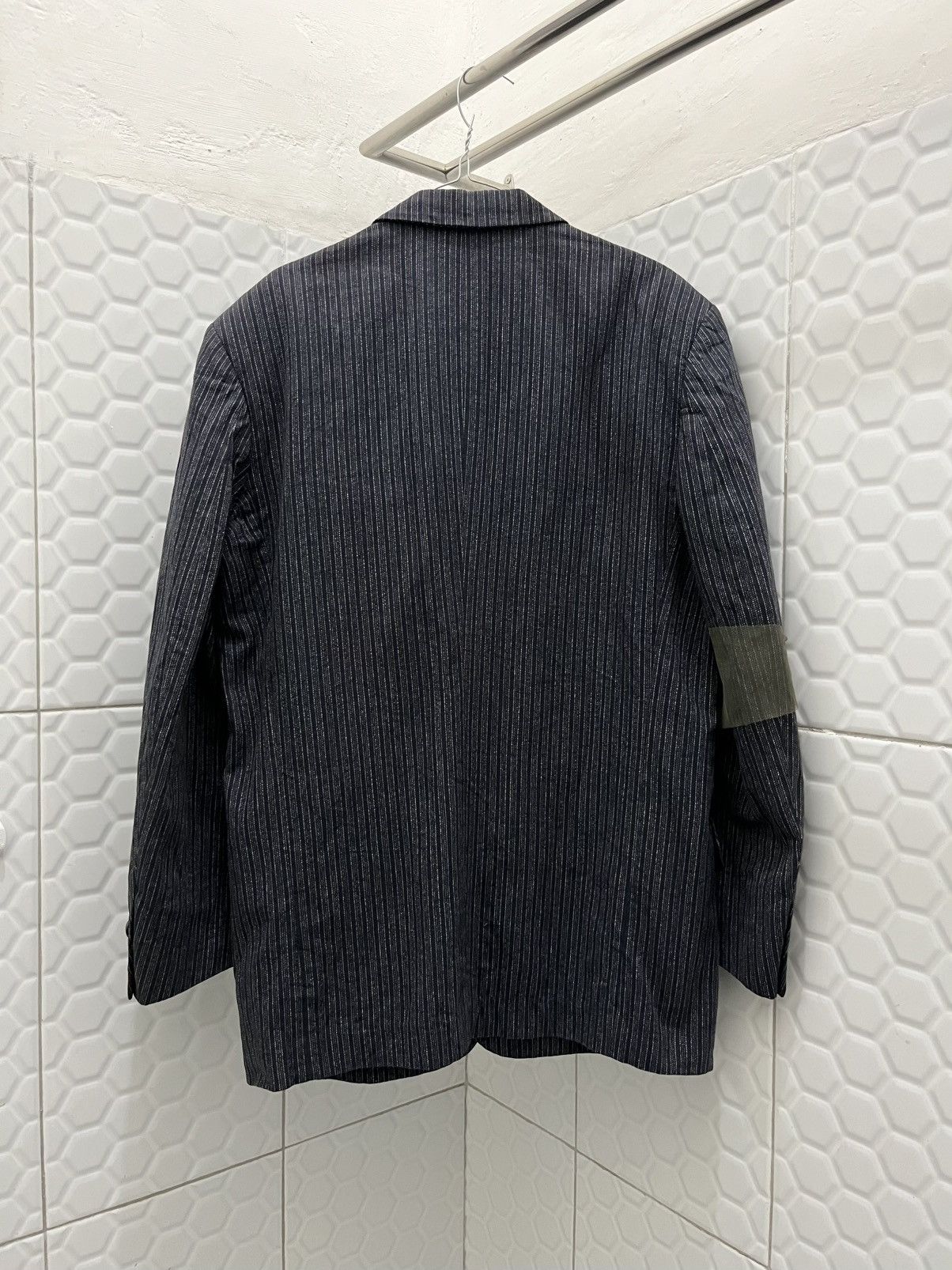 Comme des Garcons × Comme des Garcons Homme Vintage 90's Comme Des Garcons Punk Blazer Size 38R - 7 Thumbnail