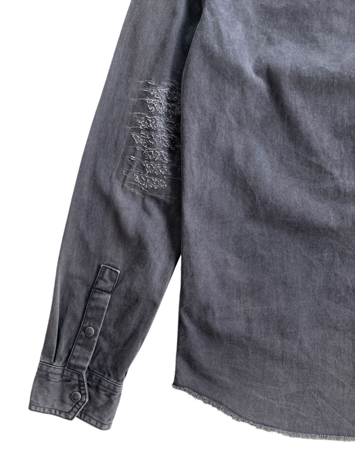 Zara Herren Zara Distressed Faded Shirt Size US S / EU 44-46 / 1 - 14 Thumbnail