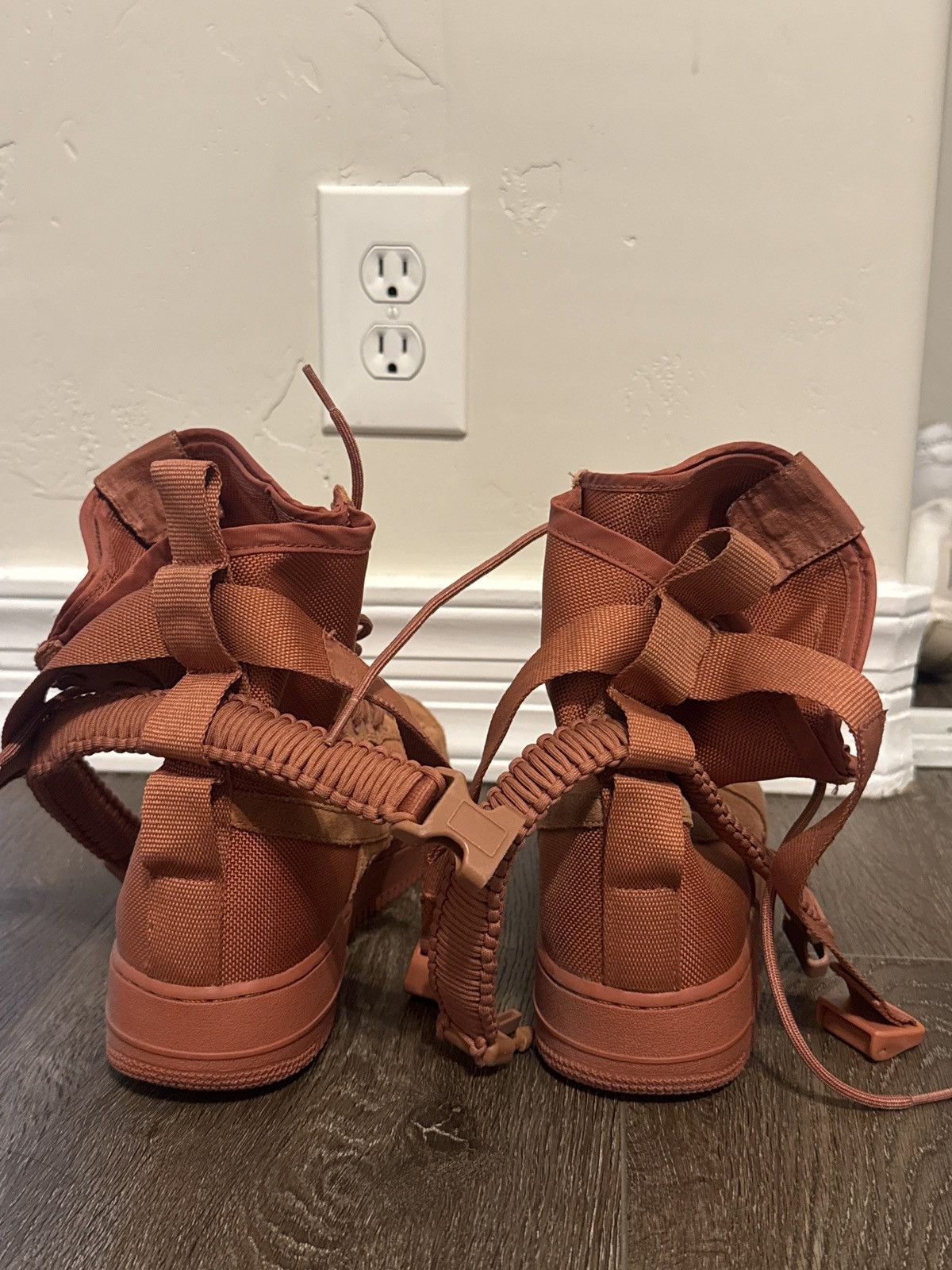 Nike Nike SF AF1 High Monochrome Rust Red Size 11.5 Size US 11.5 / EU 44-45 - 5 Thumbnail