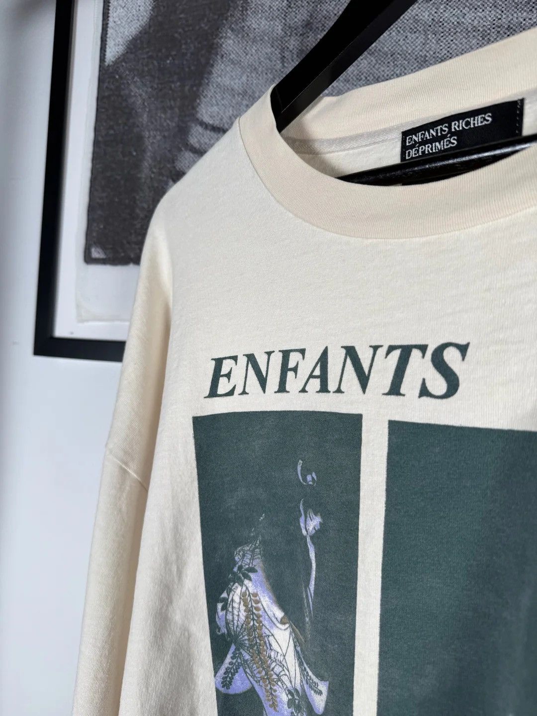 Enfants Riches Deprimes 🚭 ICONIC 🚭 2021 “GEISHA” LONG SLEEVE VINTAGE EFFECT SHIRT Size US M / EU 48-50 / 2 - 4 Thumbnail