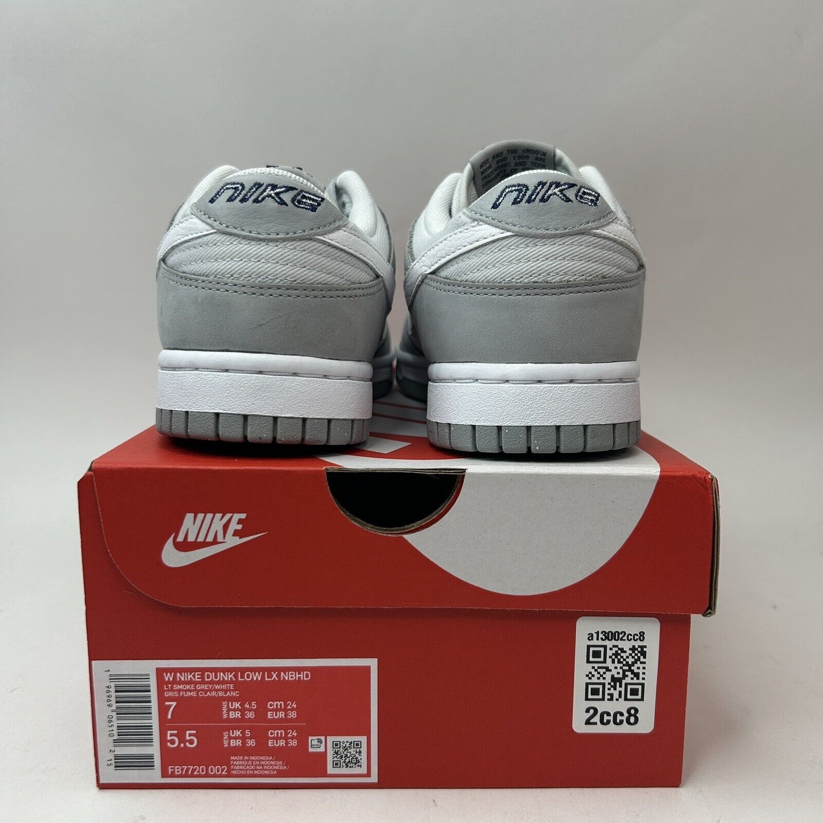 Nike Nike Dunk Low LX WMNS “Light Smoke Grey” 2023 Size US 7 / IT 37 - 4 Thumbnail
