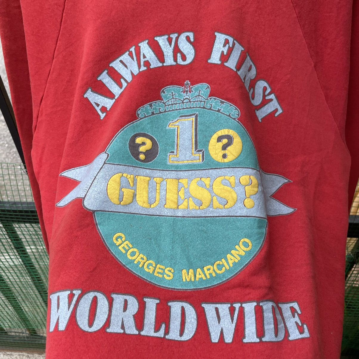 Guess 🔥Vintage 80s Guess Georges Marciano Jumper Sweatshirts Size US M / EU 48-50 / 2 - 6 Thumbnail