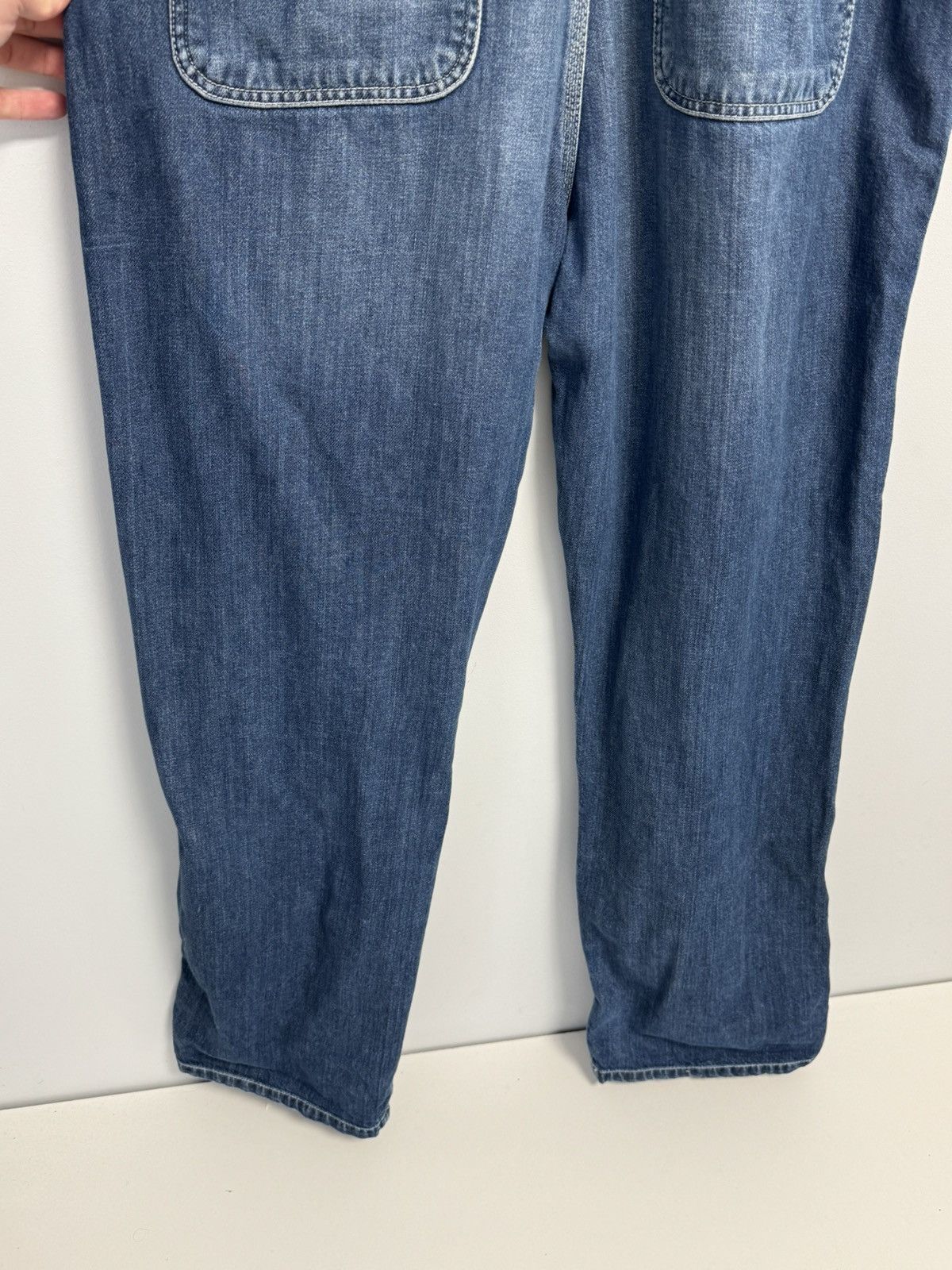 Carhartt Wip CARHARTT WIP W BIB OVERALL GALENA BLUE DARK STONE WASHED SZL Size 32" / US 10 / IT 46 - 17 Thumbnail