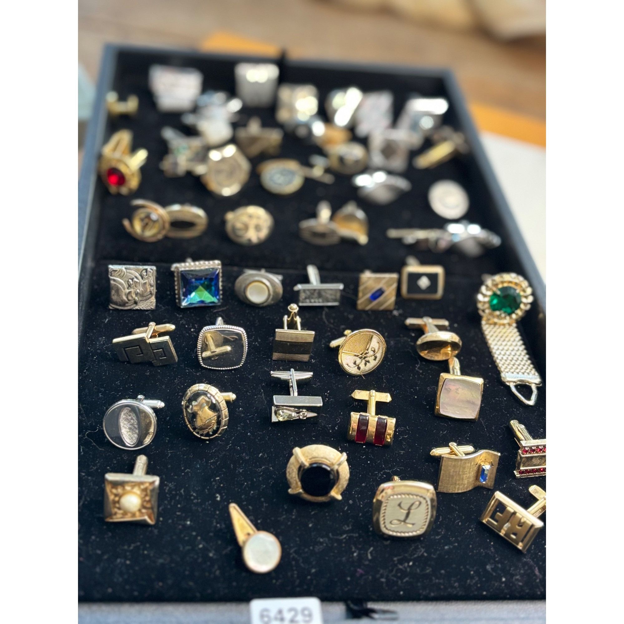 Other Single cufflink Vintage Gold & Silver Tone Assorted Cufflink Size ONE SIZE - 12 Thumbnail