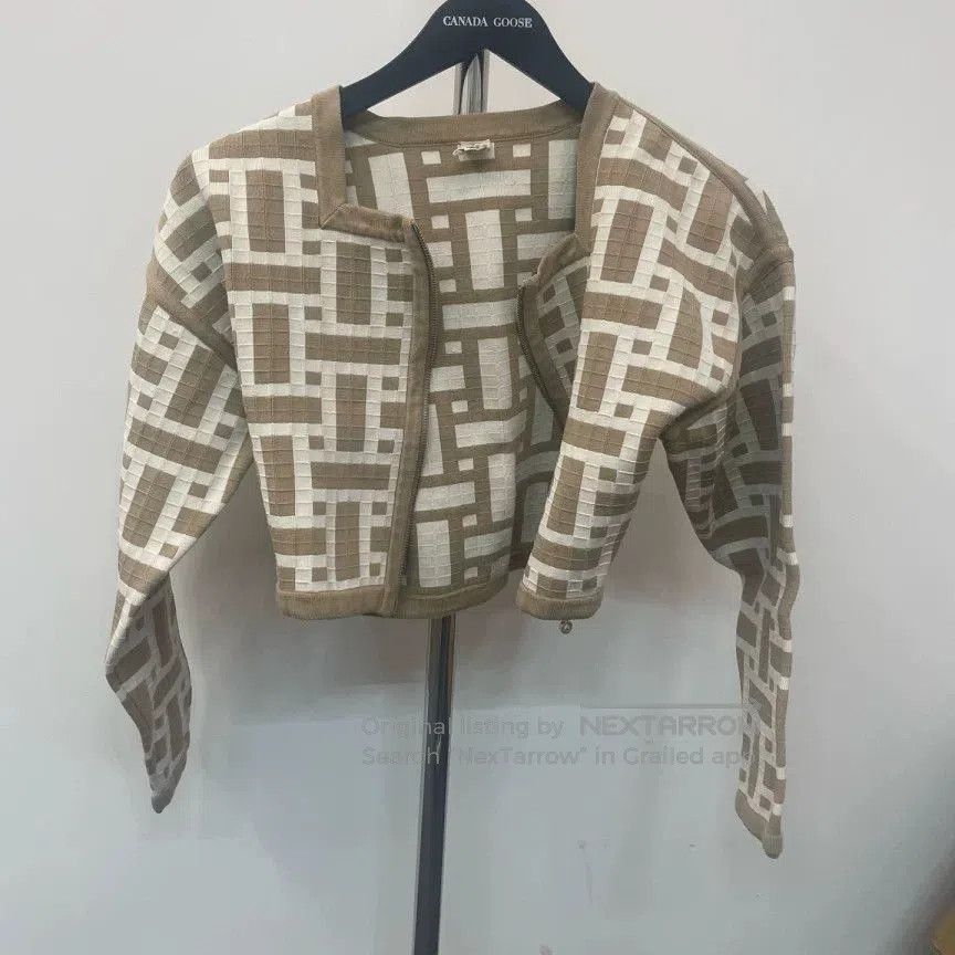 Hermes Hermes H Pattern Short Coat. Size US XS / EU 42 / 0 - 1 Thumbnail