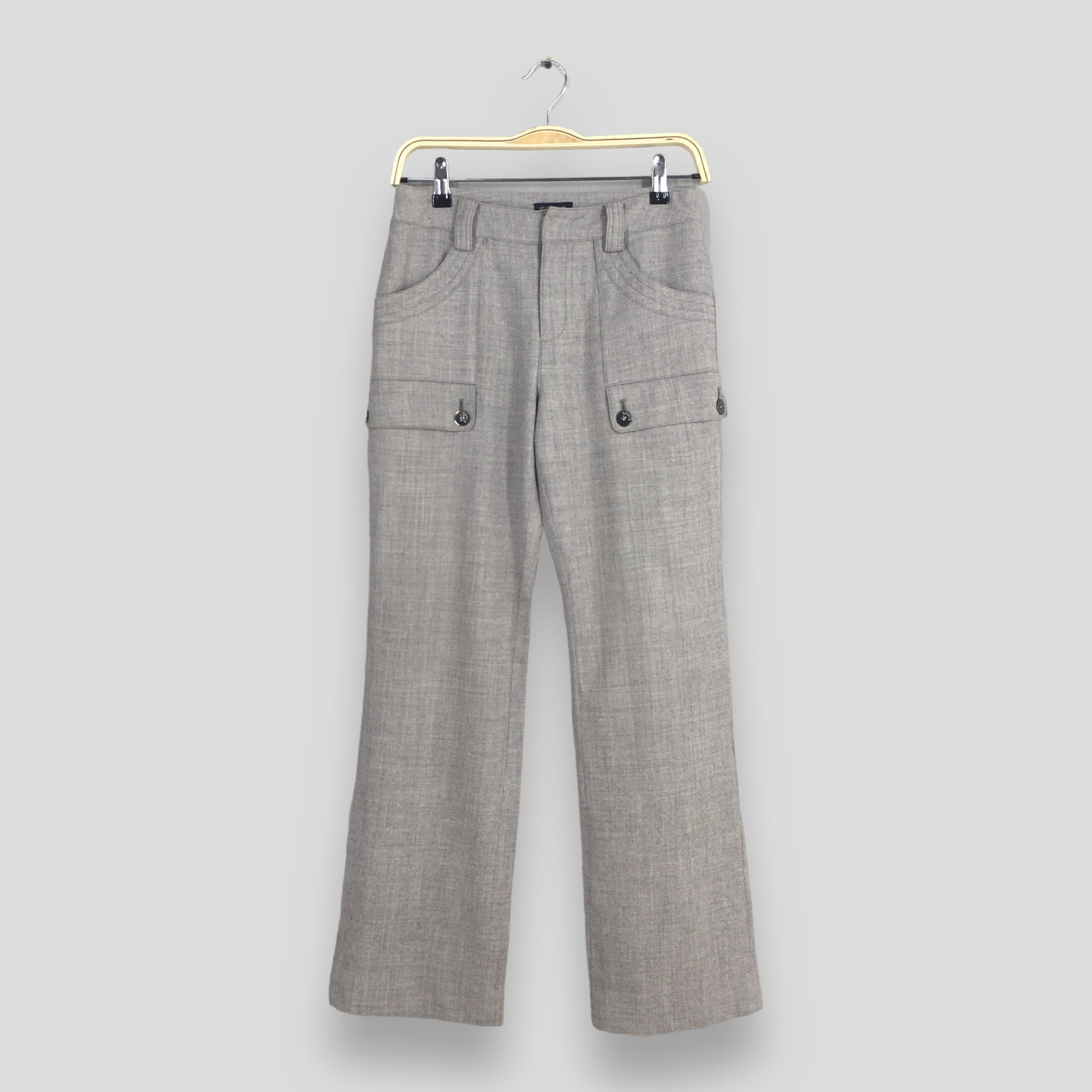 Sonia Rykiel Size 27x28.5 Sonia Rykiel Casual Bootcut Flared Pants S1669 Size 27" / US 4 / IT 40 - 1 Thumbnail