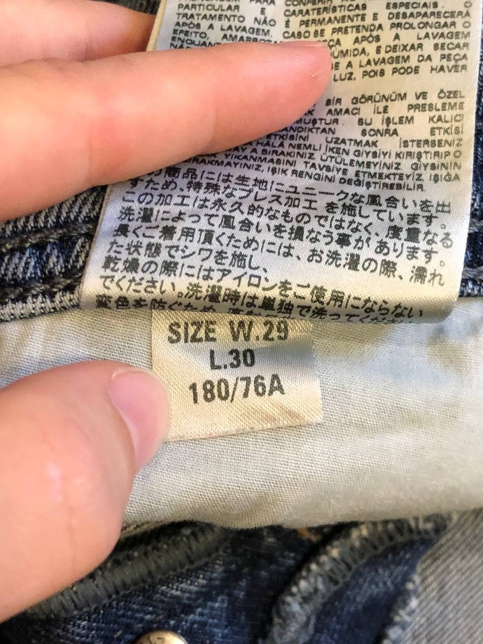 Diesel Diesel Lakop Denim Jeans Size US 29 - 4 Thumbnail