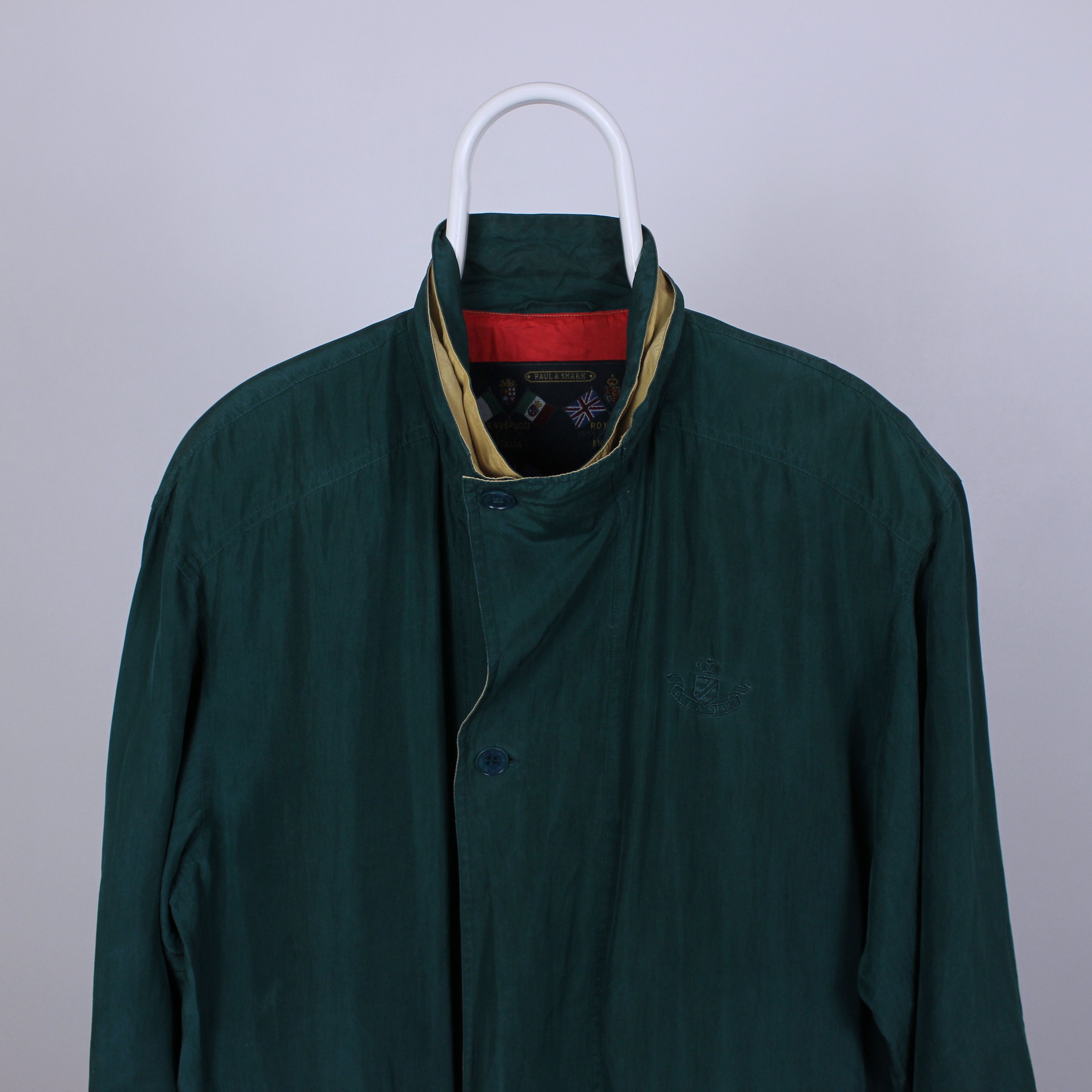 Paul & Shark Paul Shark silk jacket men green vintage L XL Size US M / EU 48-50 / 2 - 14 Thumbnail