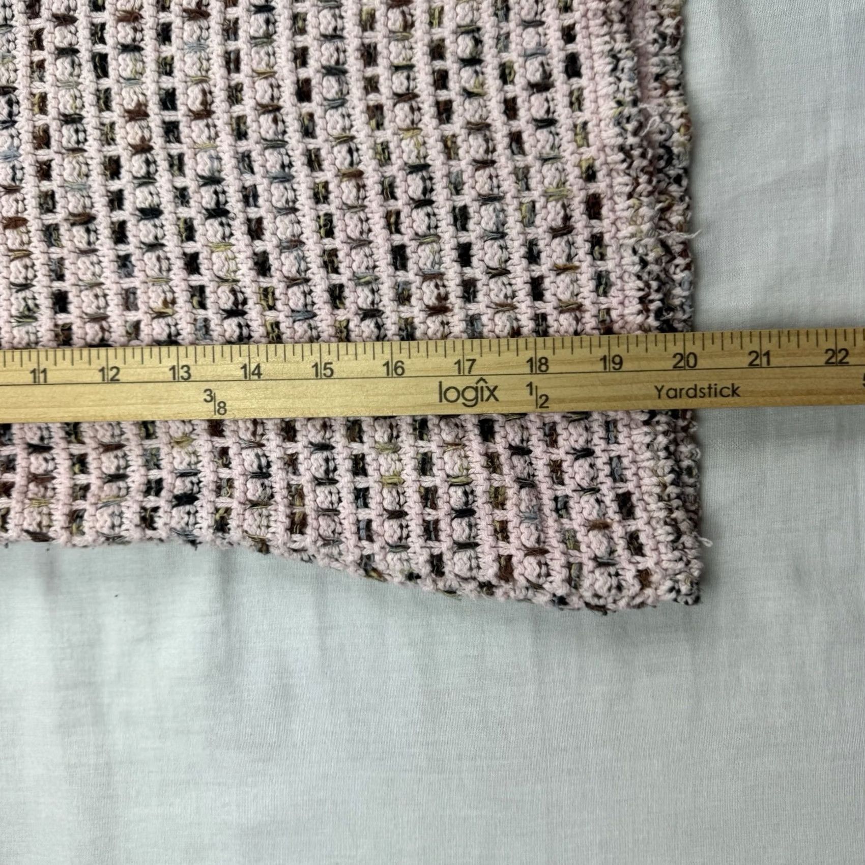 Vintage VINTAGE Reba Rose Sweater Womens Small Pink 80s USA Pullover Knits Cotton Long Sleeve Round Neck Womens Size S / US 4 / IT 40 - 7 Thumbnail