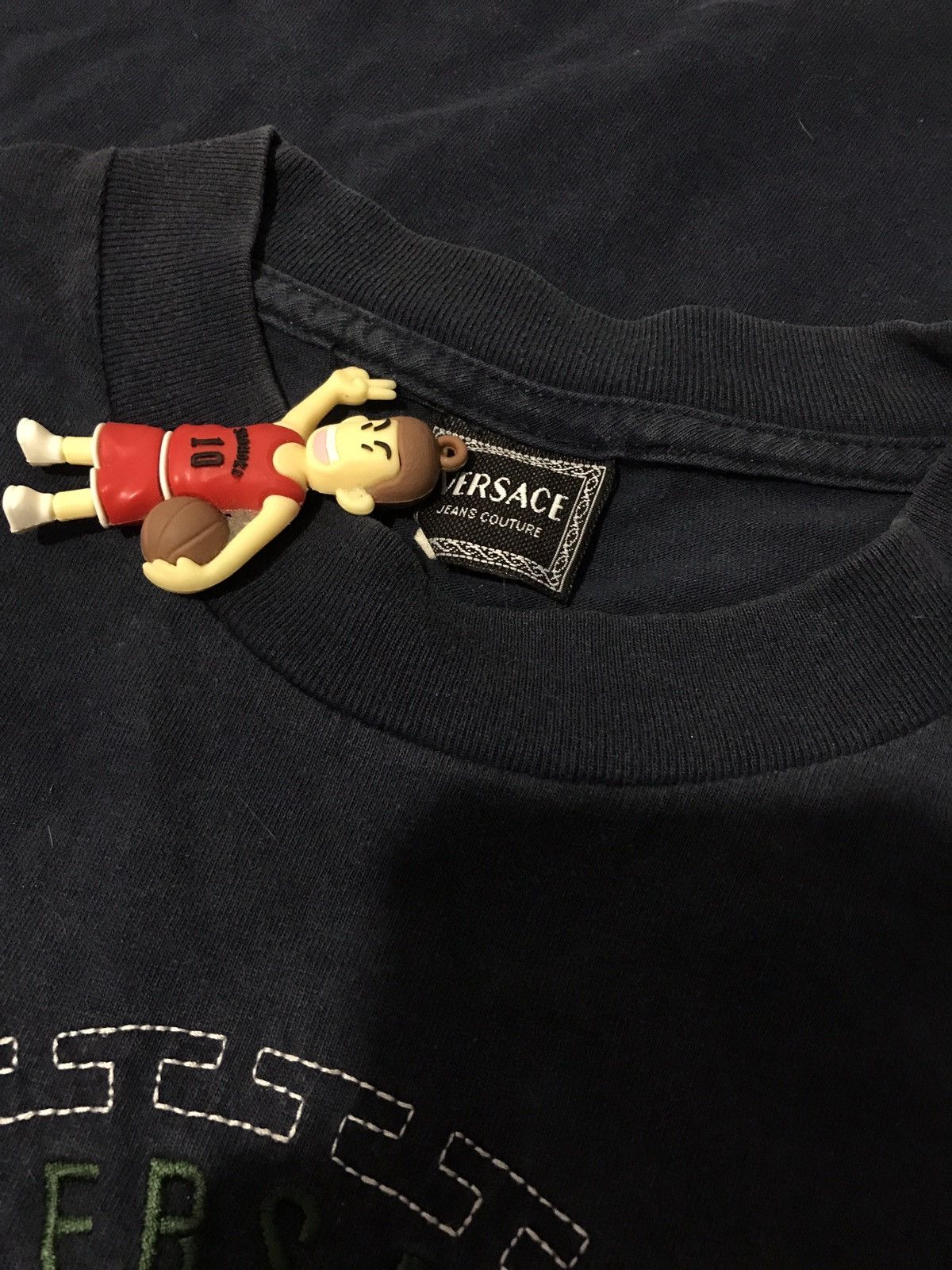 Versace × Versace Jeans Couture × Vintage Vintage Versace Jeans Couture Big LogoT-Shirt 90s Size US L / EU 52-54 / 3 - 5 Thumbnail