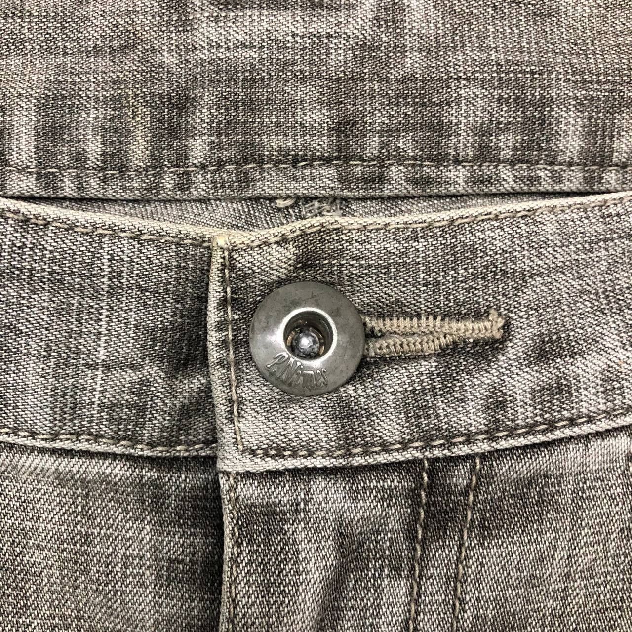 Designer P157 PAO DE LO VTG FLARED JEANS Size 31" - 6 Thumbnail