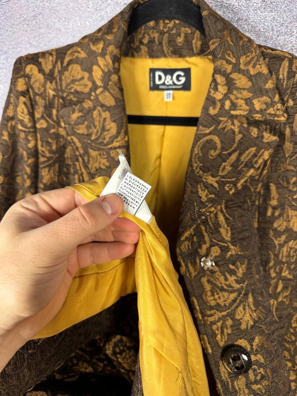 Dolce & Gabbana × Vintage Vintage Dolce Gabbana Retro Paisley Print Woman Coat 28/42sz Size M / US 6-8 / IT 42-44 - 17 Thumbnail