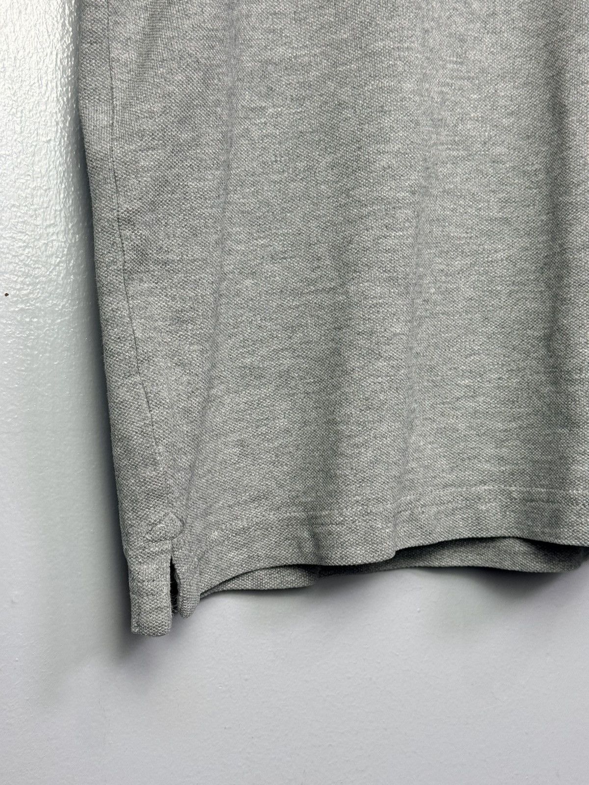 Moncler Moncler Grey Polo Shirt Size US L / EU 52-54 / 3 - 5 Thumbnail