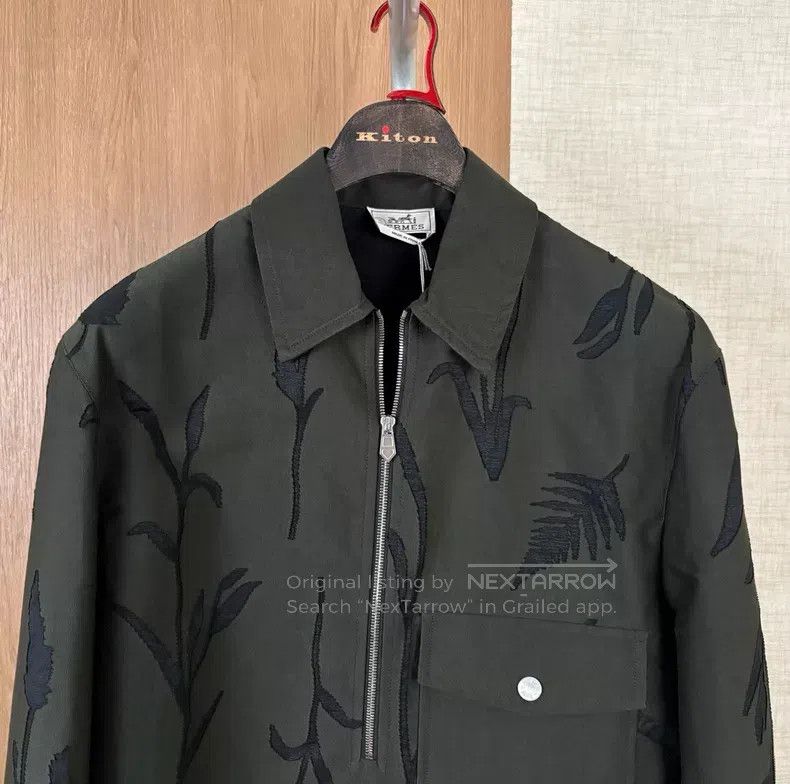 Hermes Hermes Fashion Jacket Coat Size US M / EU 48-50 / 2 - 2 Thumbnail