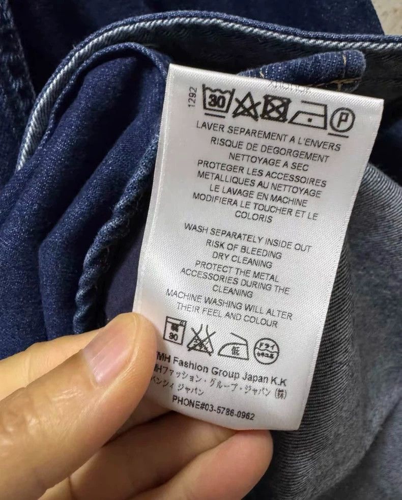 Givenchy Givenchy Striped Denim Jacket 2506-Nextarrow Size US L / EU 52-54 / 3 - 5 Thumbnail
