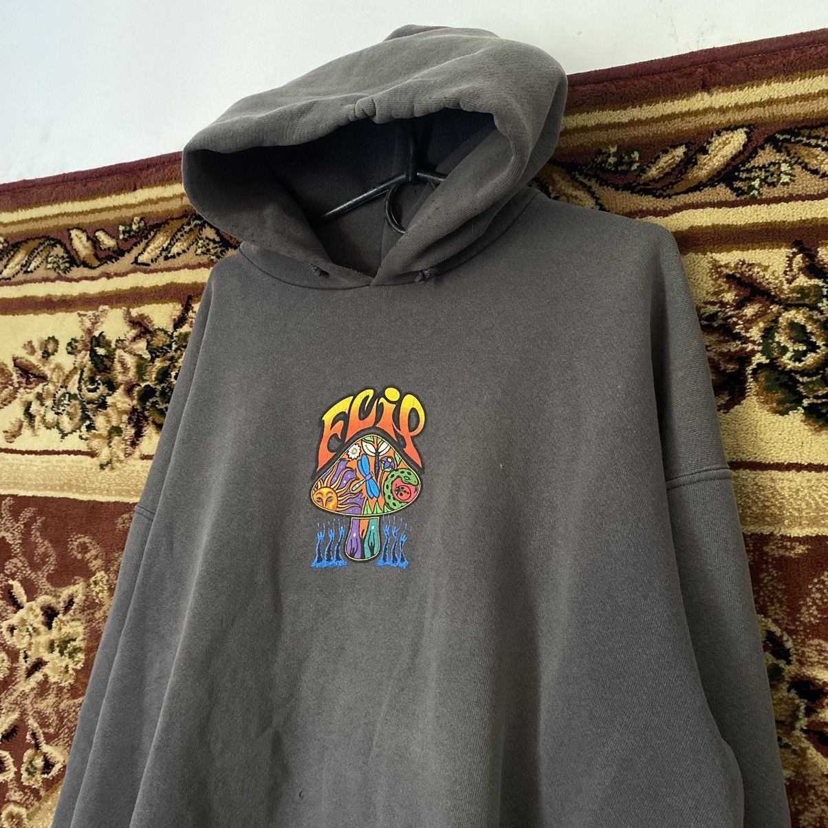 Hook-Ups 90’s True Vintage Flip Skateboards Reaper Hoodie Size L Size US L / EU 52-54 / 3 - 3 Thumbnail