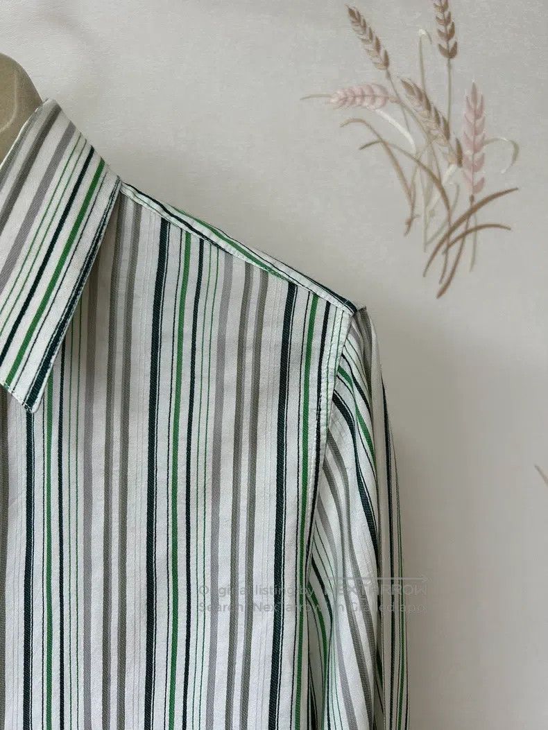 Loro Piana LORO PIANA Striped silk top Size XS / US 0-2 / IT 36-38 - 5 Thumbnail