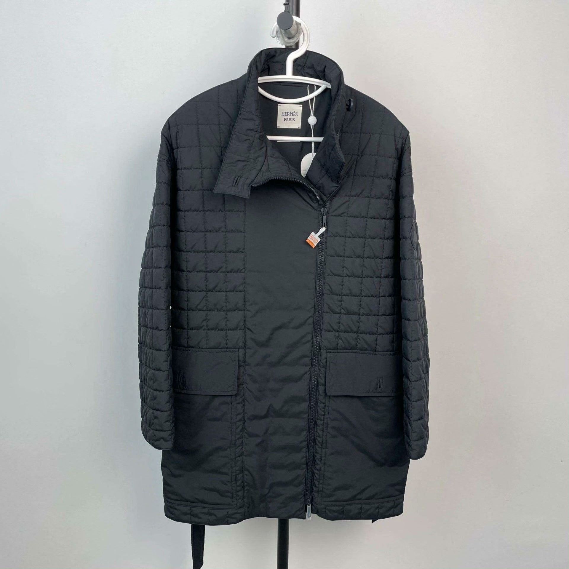 Hermes Hermes Cotton Black Down Jacket S Women Size S / US 4 / IT 40 - 1 Thumbnail