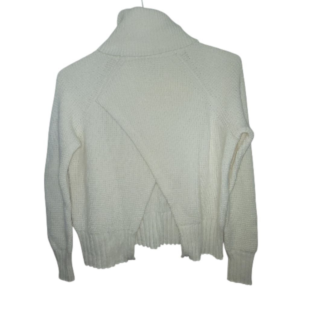 Madewell Women's Madewell Cowl Neck Sweater XS Off-White Size XS / US 0-2 / IT 36-38 - 5 Thumbnail