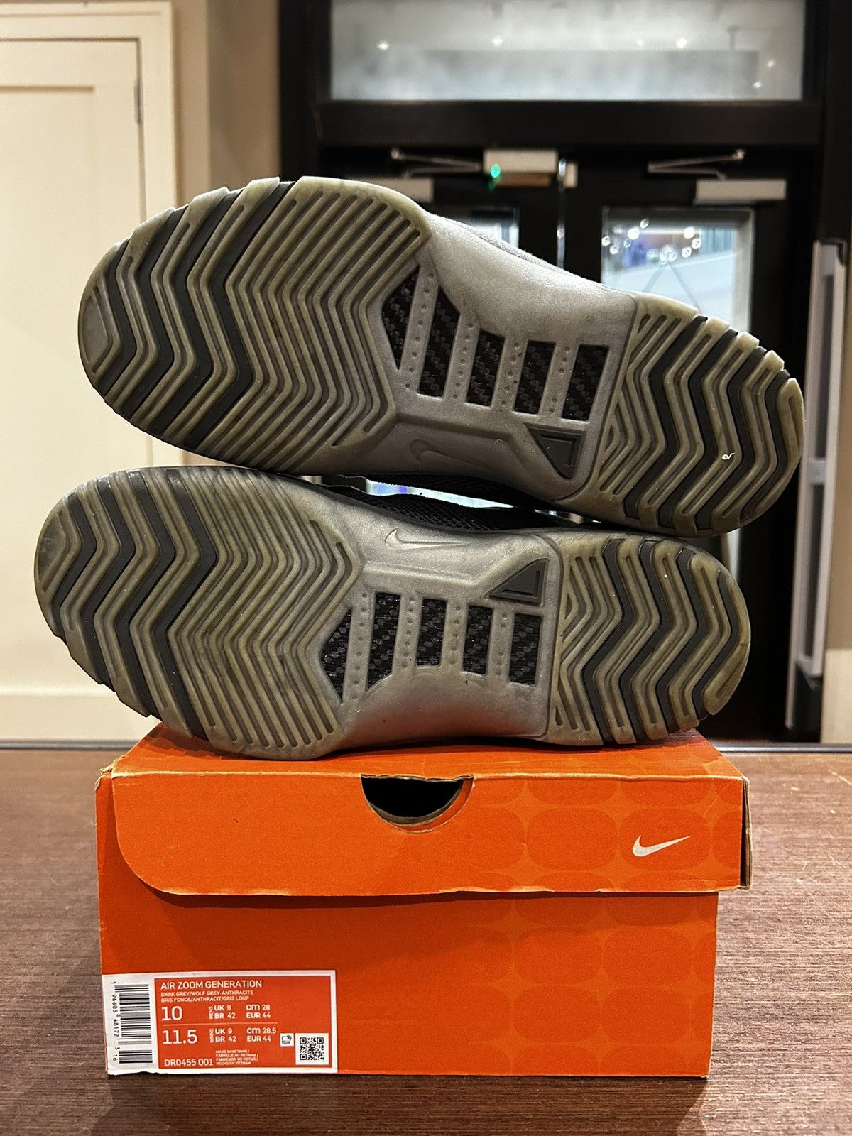 Nike Nike Air Zoom Generation Dark Grey Size US 10 / EU 43 - 6 Thumbnail