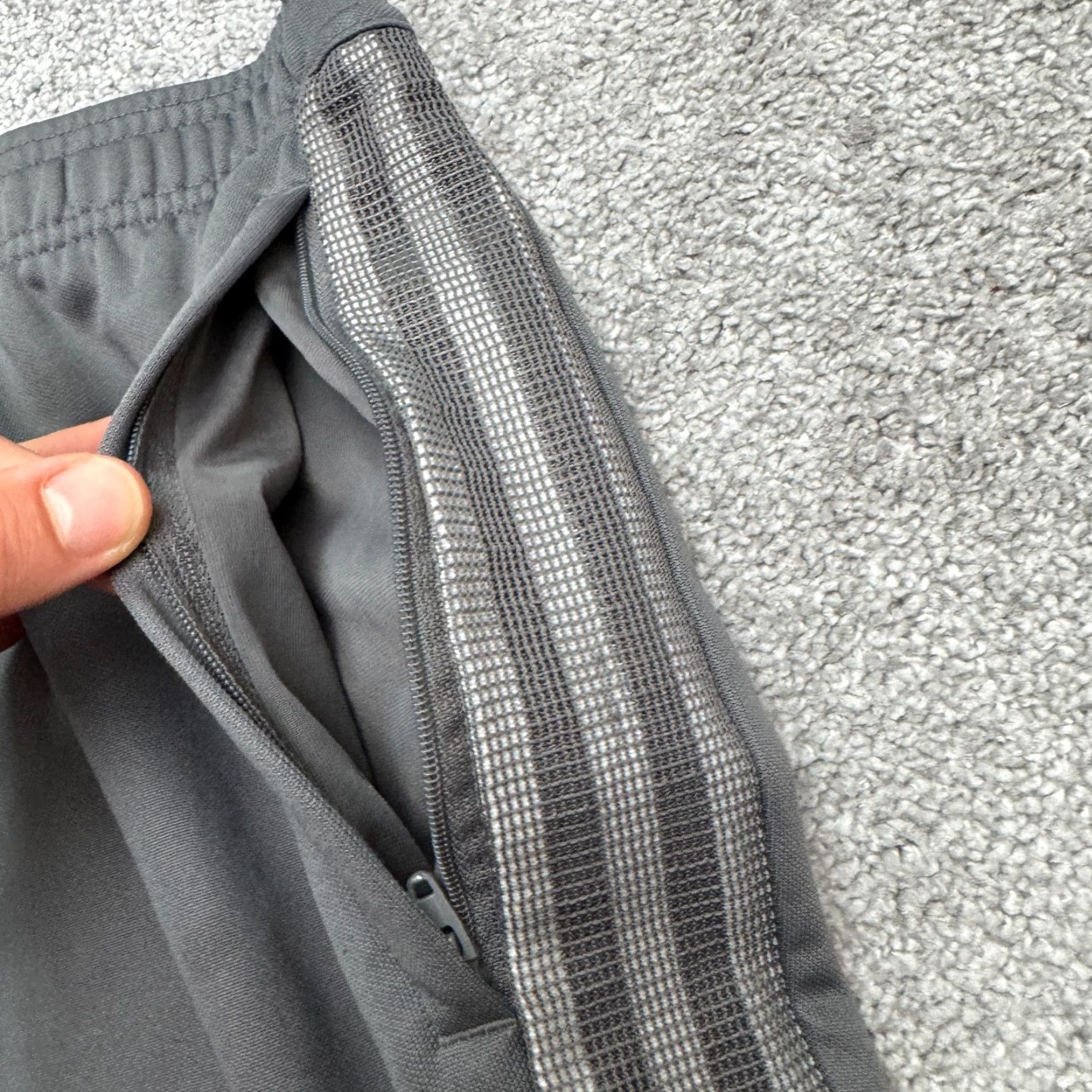 Adidas Adidas Aeroready Primegreen Track Pants Mens 2XL Gray White 3-Striped Activewear Size US 39 - 3 Thumbnail