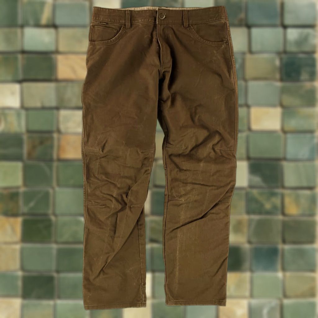 Vintage VINTAGE KÜHL Rydr Pants Brown 36x32 Mens NWT Patina Dye Hiking Brown Size US 36 / EU 52 - 1 Thumbnail