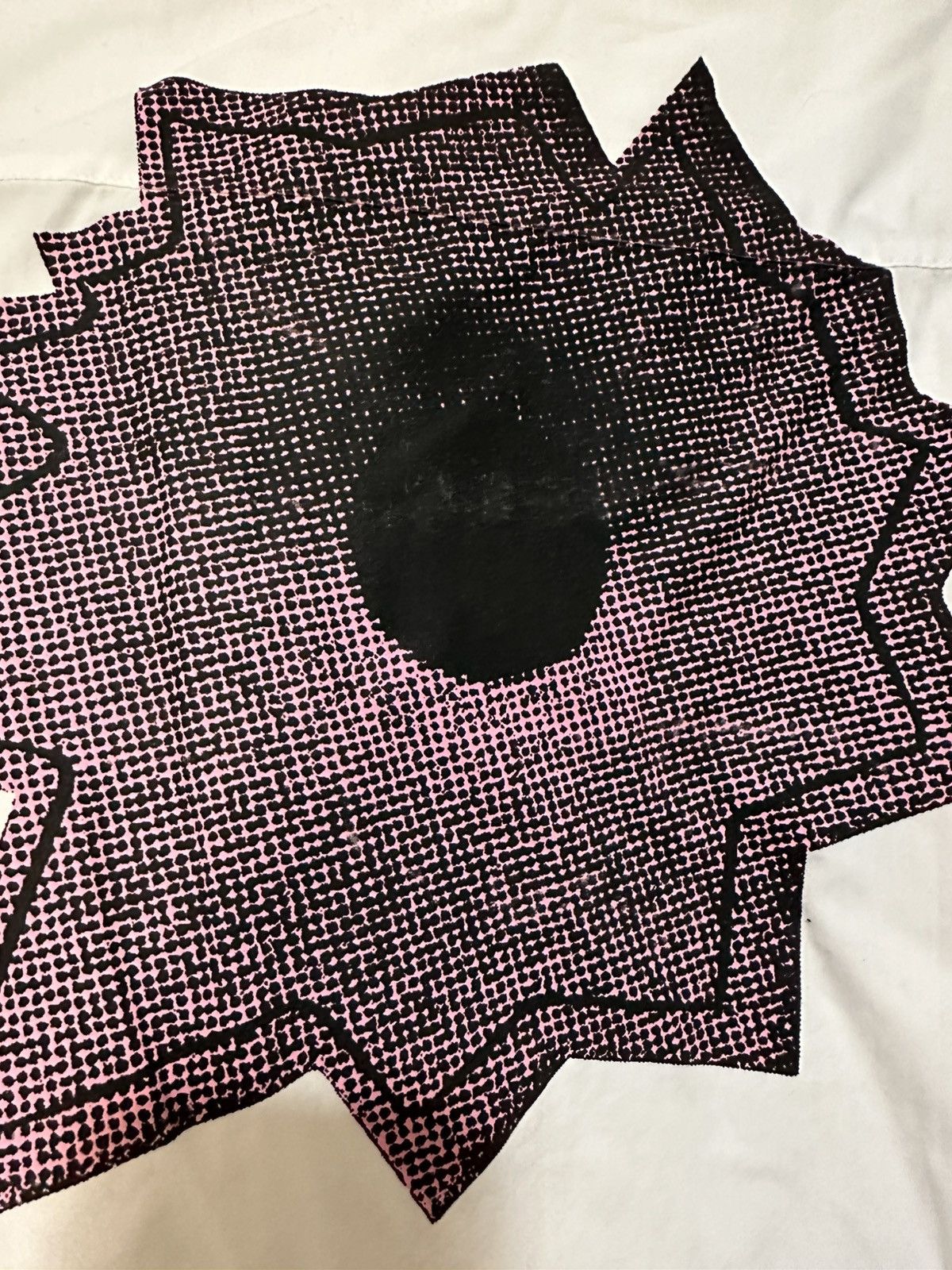 Supreme Nate Lowman S/S Shirt - White, Medium Size US M / EU 48-50 / 2 - 7 Thumbnail
