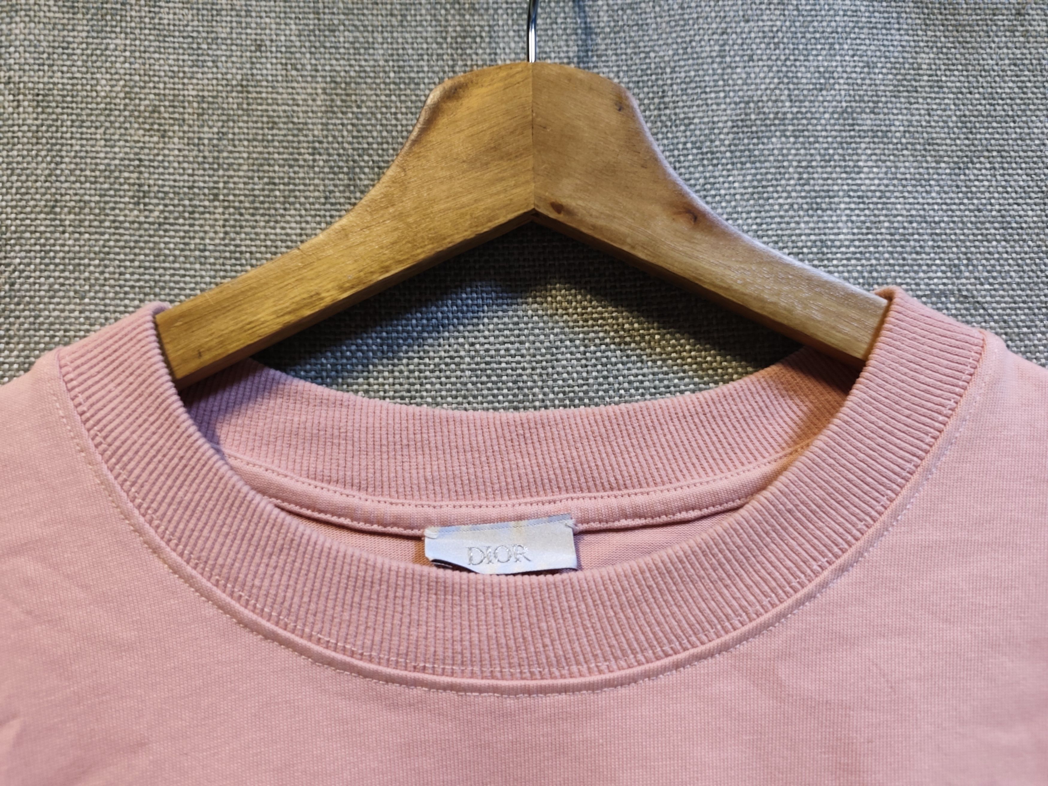 Dior ​Dior CD Icon Logo Embroidered Tee Kim Jones Size US L / EU 52-54 / 3 - 4 Thumbnail