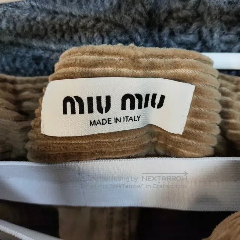 Miu Miu Miu Miu 36 Corduroy wide-leg pants Size 35" - 3 Thumbnail