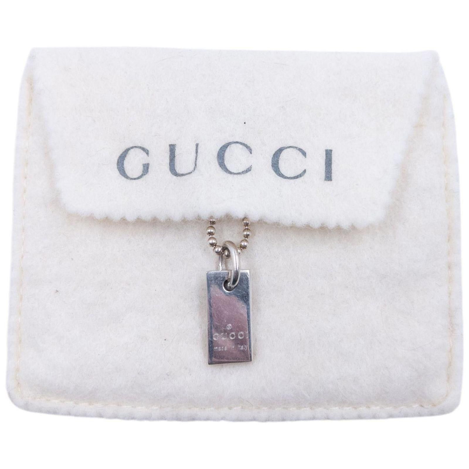 Gucci Vintage 2000s Gucci Silver Pendent Anklet Size ONE SIZE - 6 Thumbnail