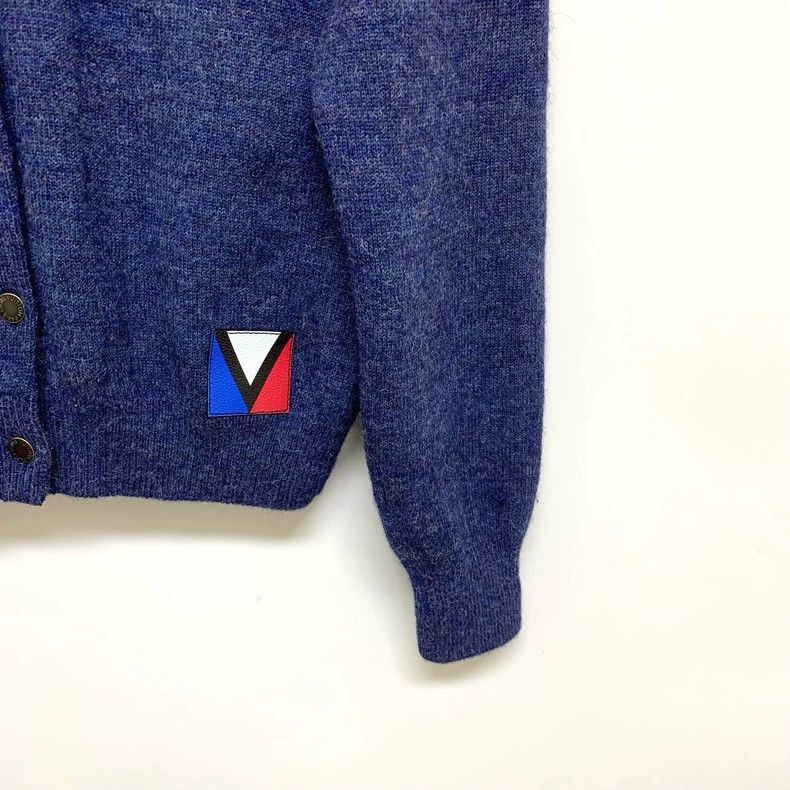 Louis Vuitton Louis Vuitton Blue Cashmere Cardigan-2506 Size US L / EU 52-54 / 3 - 6 Thumbnail