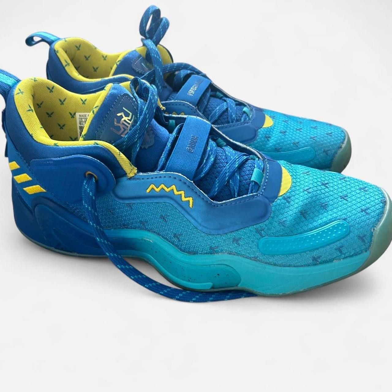 Adidas Adidas D.O.N. Issue 3 Ninja Time Blue Basketball... Size US 10.5 / EU 43-44 - 1 Thumbnail