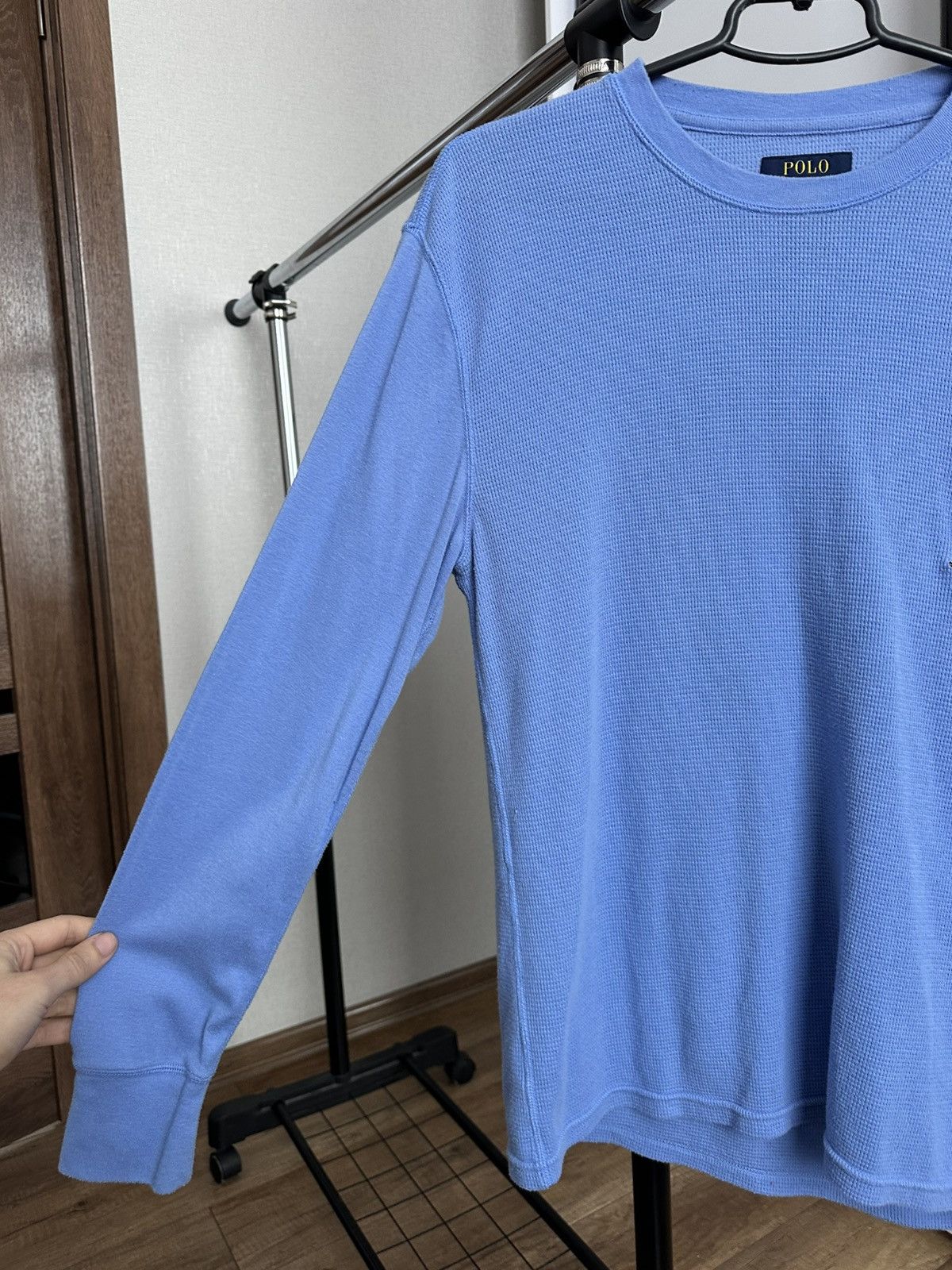 Polo Ralph Lauren Polo Bear Ralph Lauren RL Waffle Sweatshirt Crewneck Size US M / EU 48-50 / 2 - 7 Thumbnail