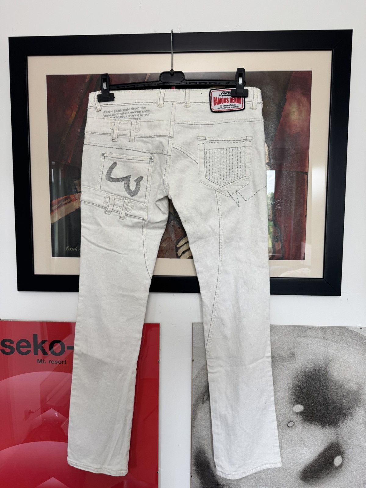 Vintage Japrag Denim By Okishana Samoko Japanese Designer Vintage Size US 31 - 2 Thumbnail