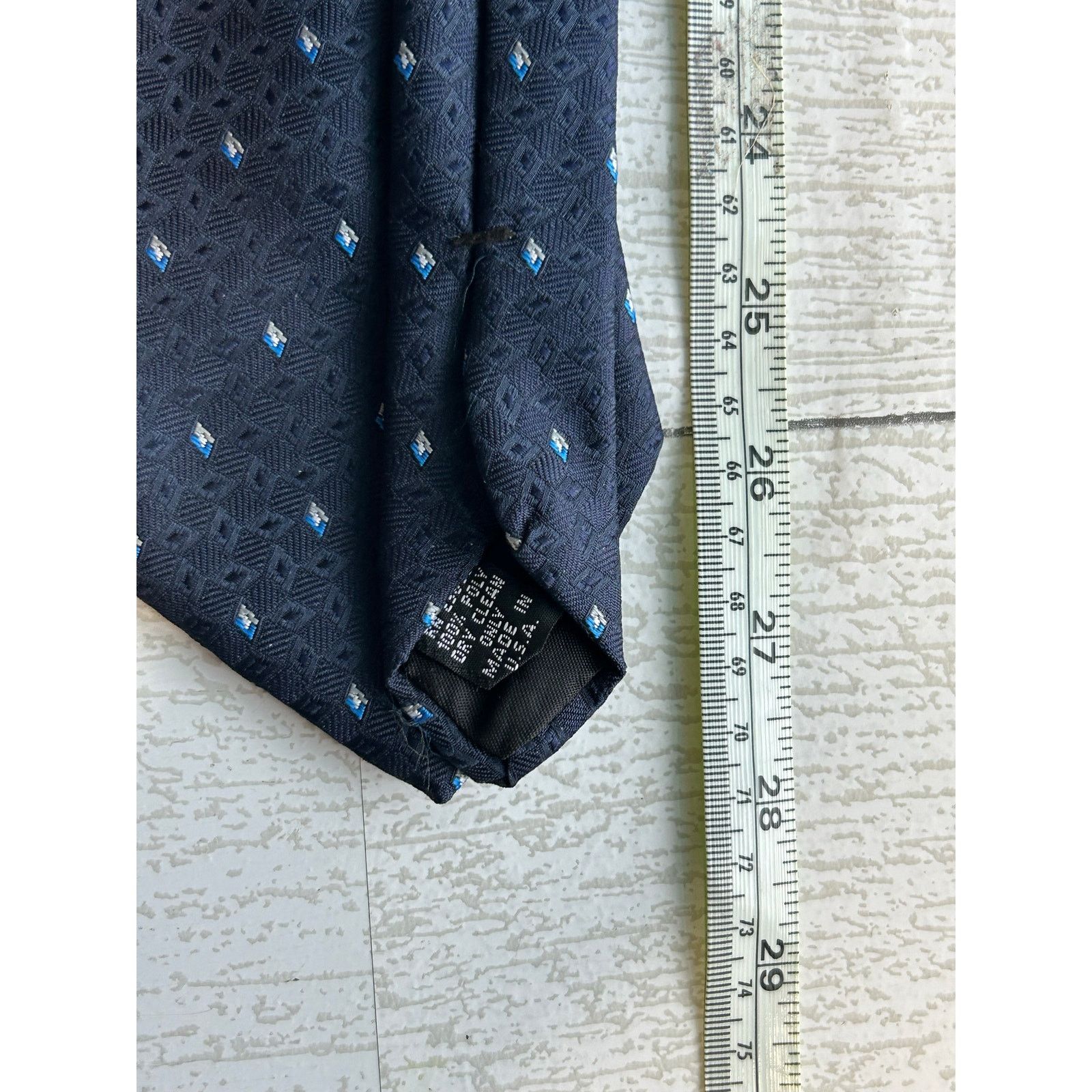 Other The American Edition Collection Tie Black Gray Blue Size ONE SIZE - 6 Thumbnail