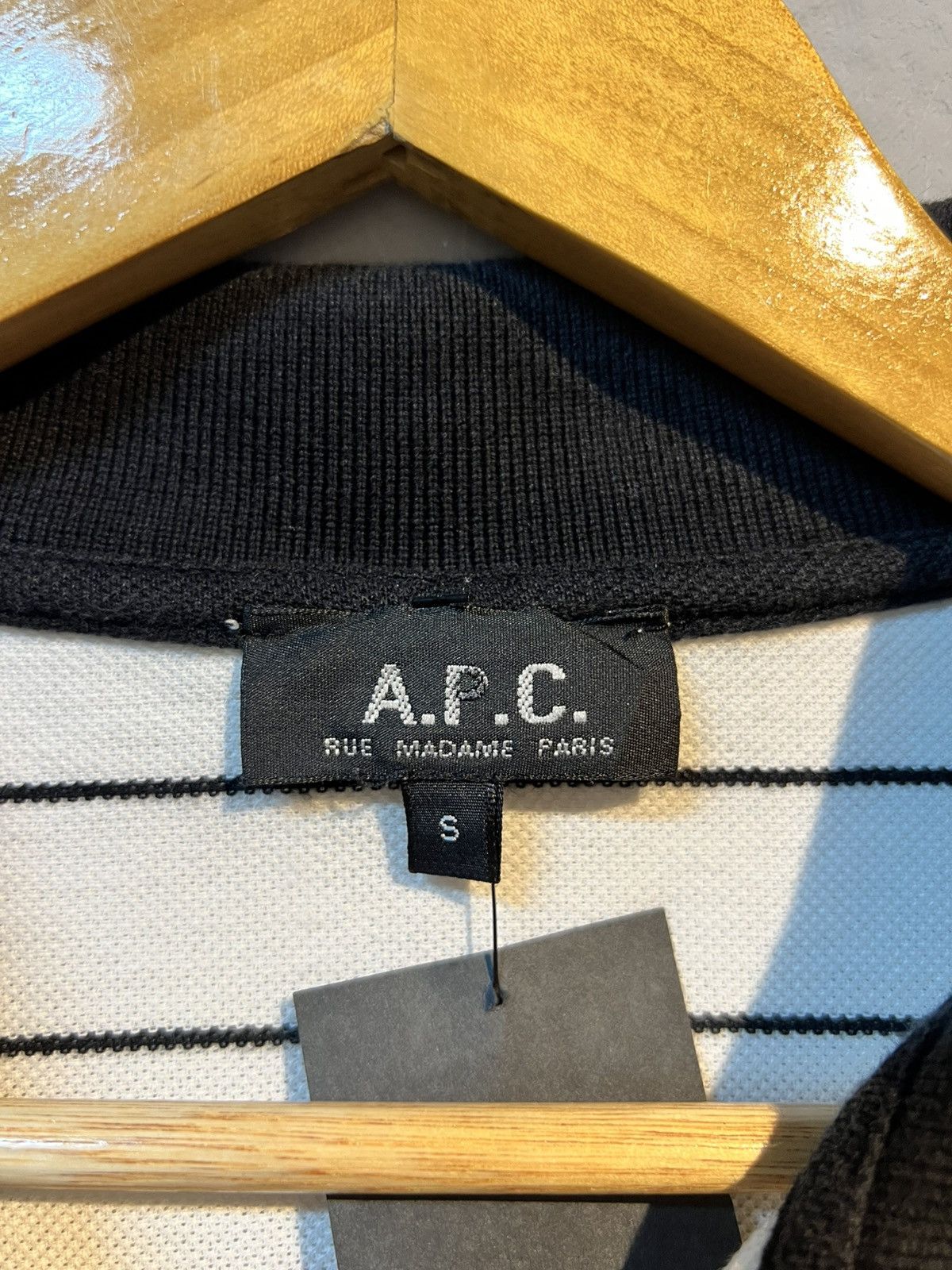 A.P.C. × Japanese Brand APC Polo Shirt Size US S / EU 44-46 / 1 - 4 Thumbnail