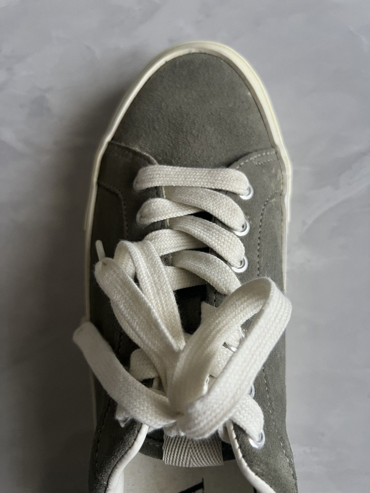 Zara Zara Men's Low Top Green Split Lace Up Suede Sneakers Size US 10 / EU 43 - 7 Thumbnail