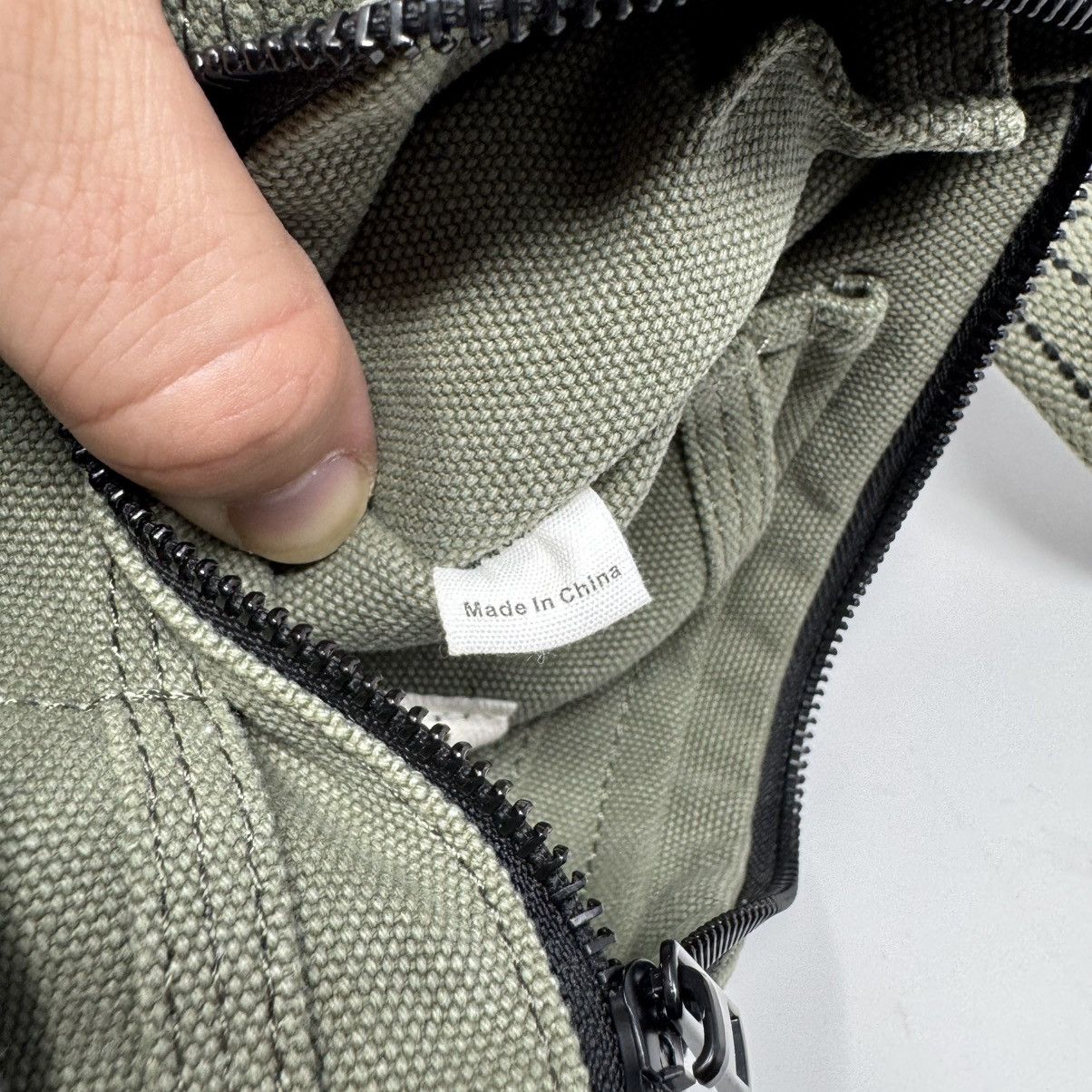 Other The Particulars Nice Pack Cross Body Canvas Bag Light Green Size ONE SIZE - 10 Thumbnail