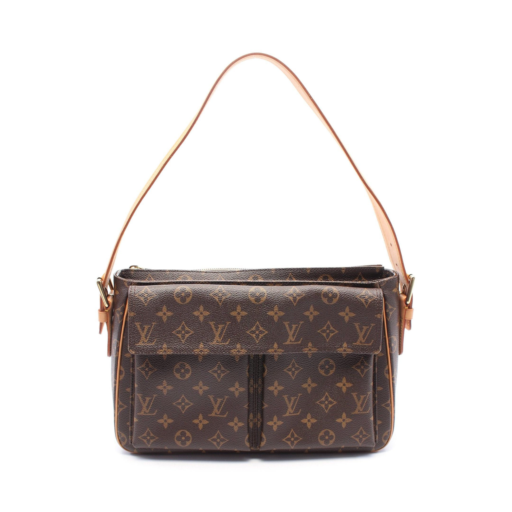 Louis Vuitton Louis Vuitton Vivacite Gm Monogram Shoulder Bag Leather Brown Size ONE SIZE - 1 Thumbnail