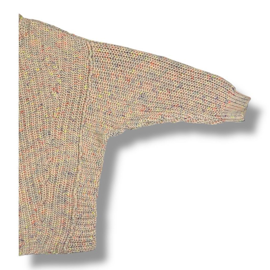 Free People Free People Neon Lights Confetti Oversized Sweater Size Medi Size M / US 6-8 / IT 42-44 - 6 Thumbnail
