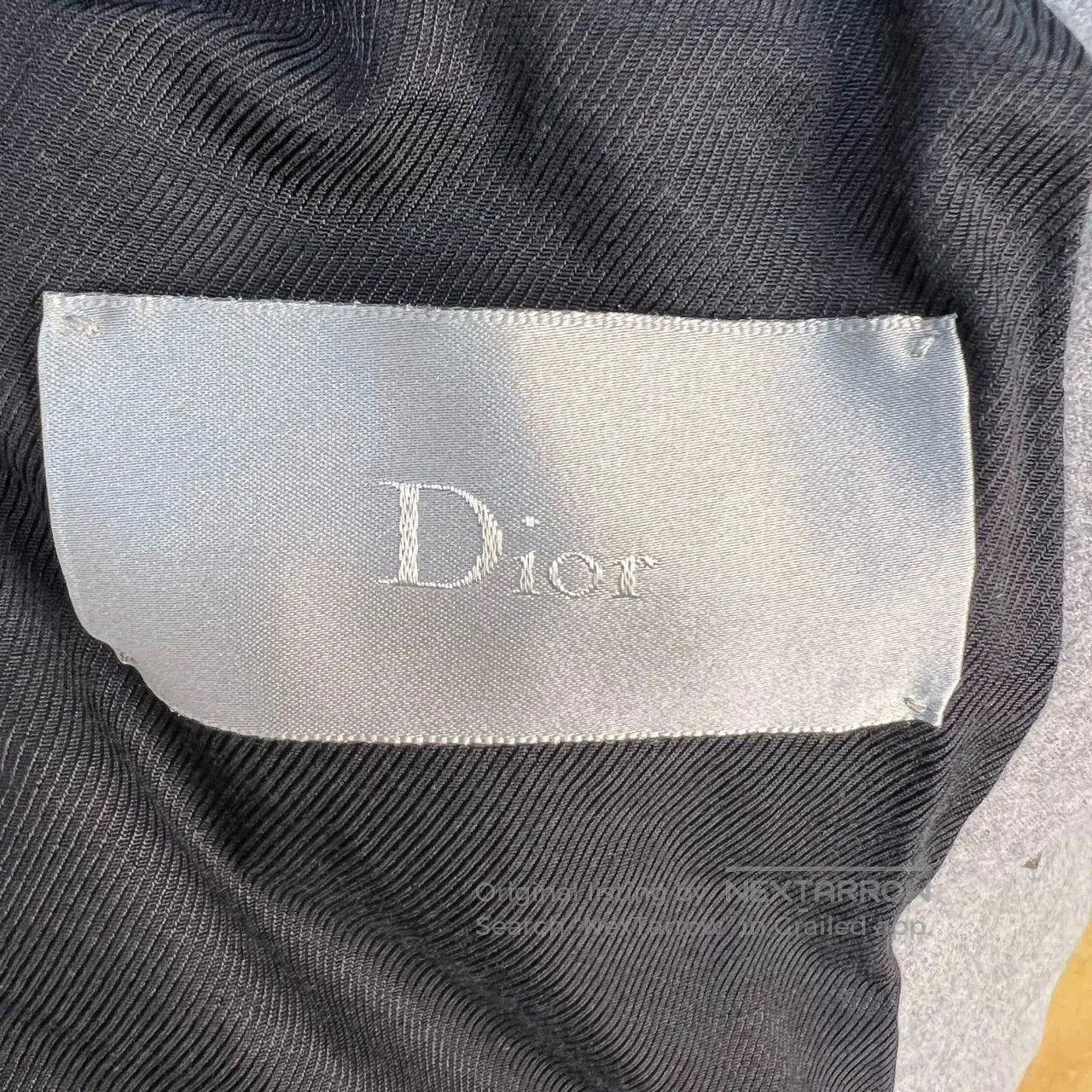 Dior dior gray double-breasted hooded down coat. Size US XXL / EU 58 / 5 - 3 Thumbnail
