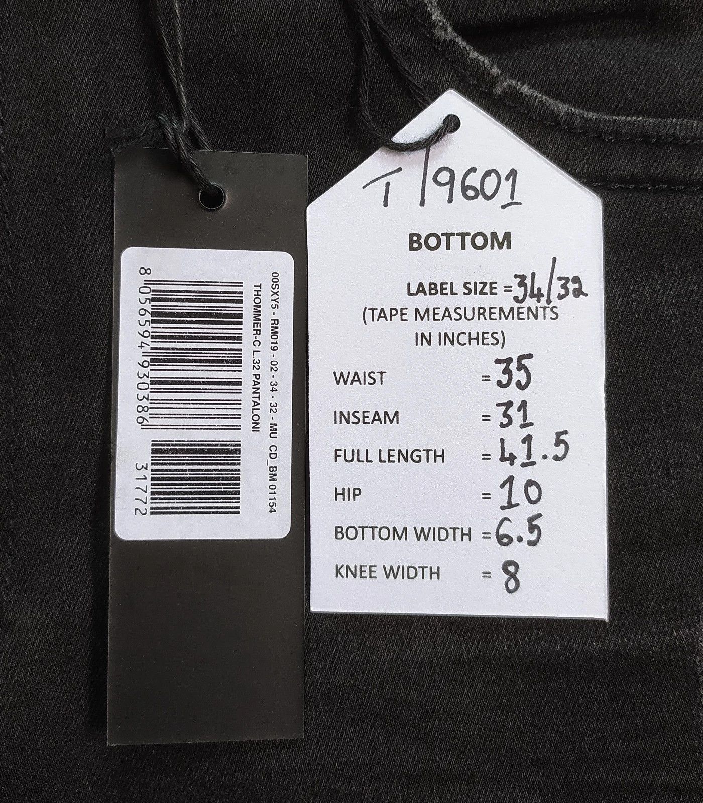 Diesel THOMMER-C L.32 MENS JEANS T/9601