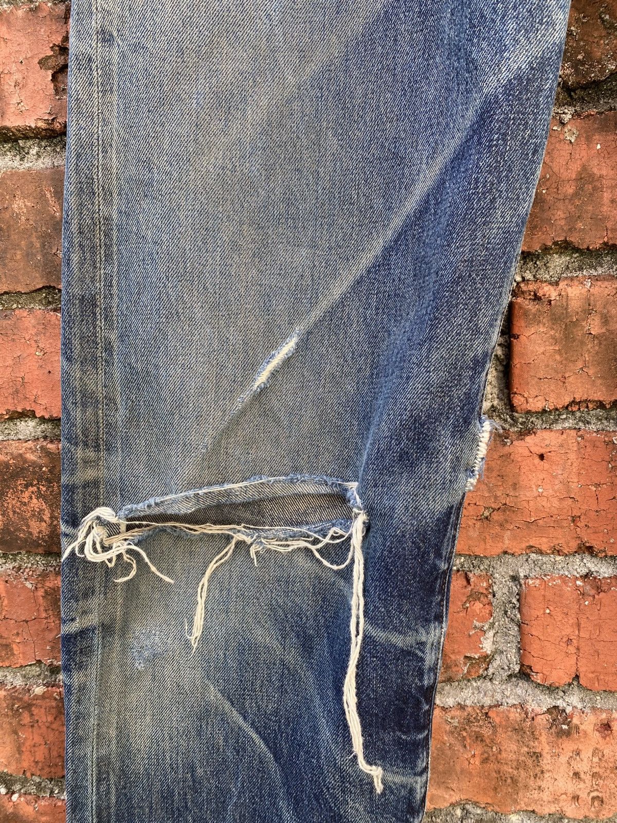 Levi's Vintage Clothing W31x32.5 Vintage levi's 501xx redline distressed made in USA Size US 31 - 7 Thumbnail
