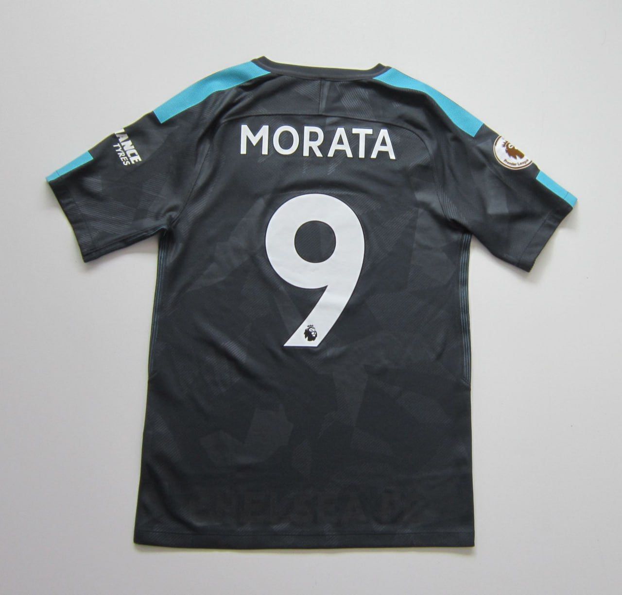 Nike Chelsea Football T-Shirt 2017-2018 Third Nike #9 Morata Size US S / EU 44-46 / 1 - 4 Thumbnail