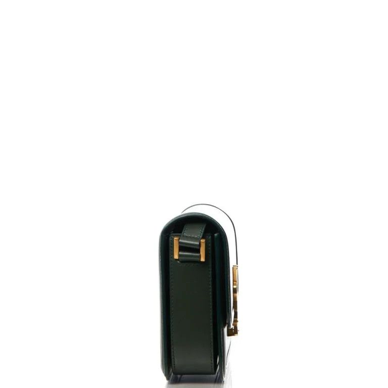 Saint Laurent Paris o1b1hav110924 Size: OS / Medium Satchel Leather Bag in Green Size ONE SIZE - 3 Thumbnail