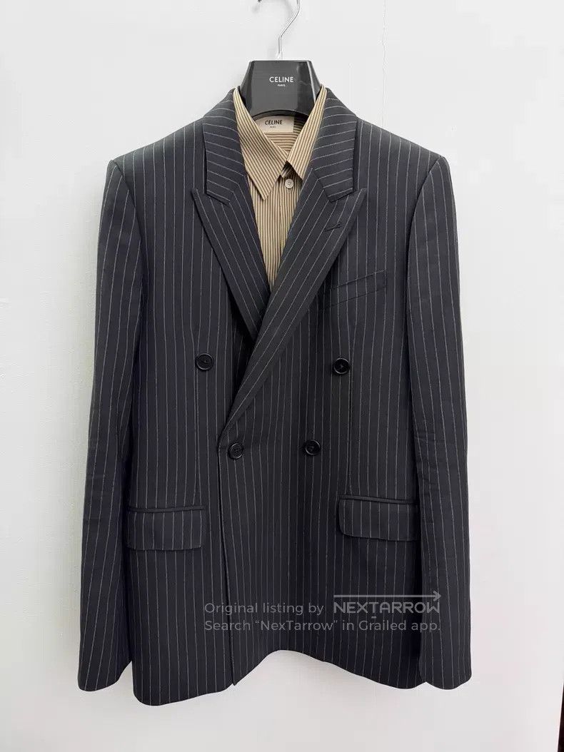 Celine CELINE Double Breasted French Suit Jacket i Size US S / EU 44-46 / 1 - 1 Thumbnail