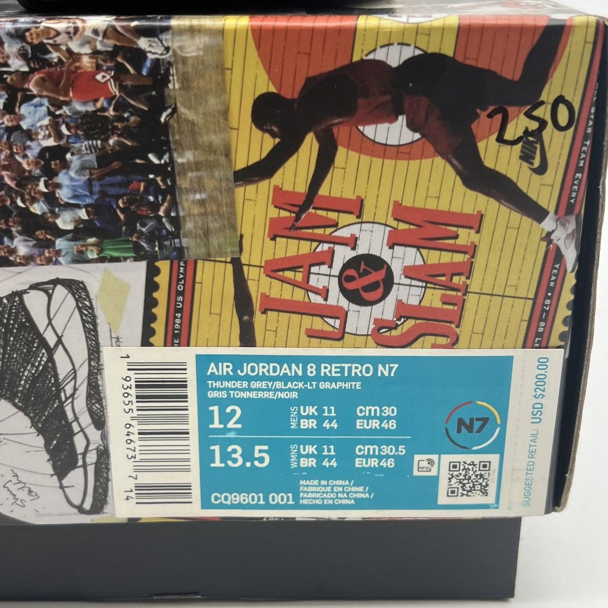 Jordan Brand Air Jordan 8 n7 Pendleton Size US 12 / EU 45 - 6 Thumbnail