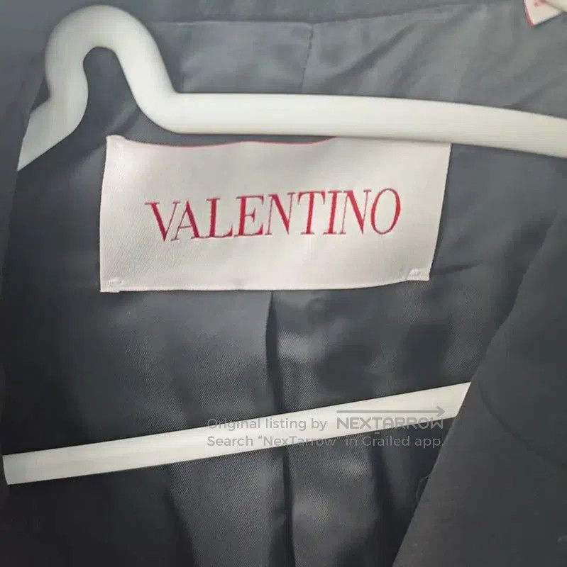 Valentino Valentino Women's Black Wool Blazer Jacket . Size XS / US 0-2 / IT 36-38 - 2 Thumbnail