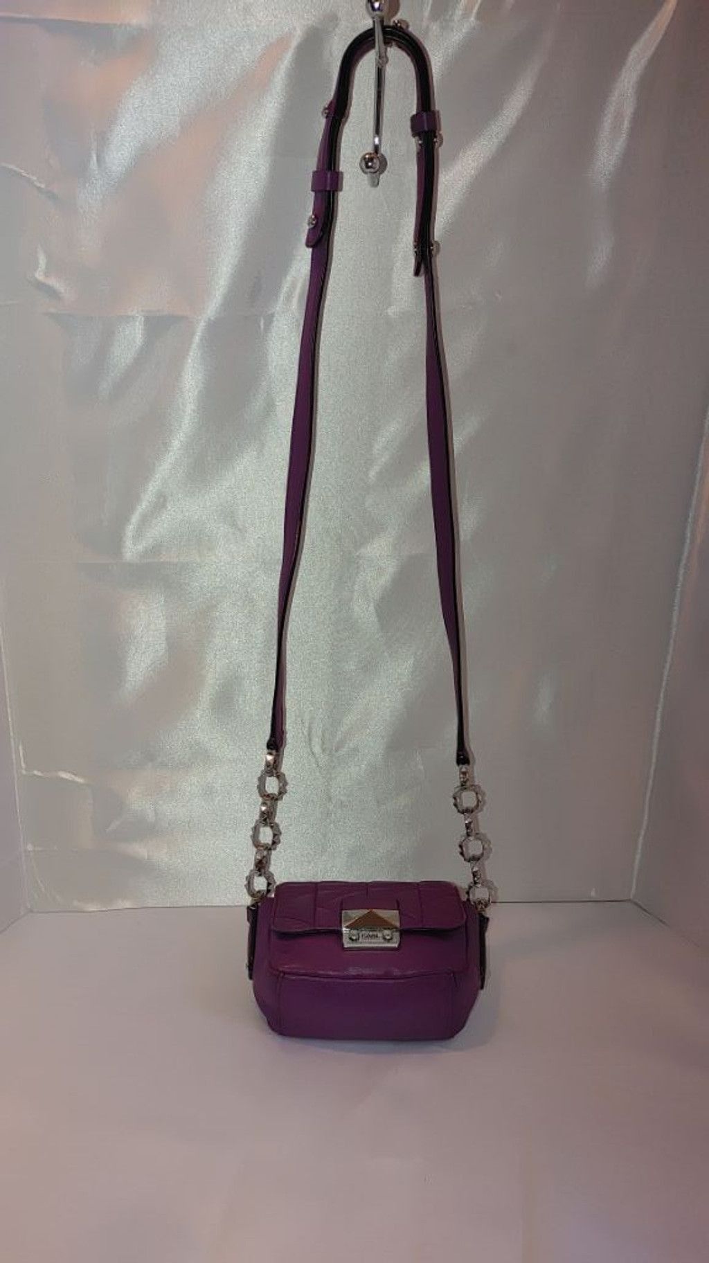 Karl Lagerfeld Karl Lagerfeld Paris Mini Agness Quilted Leather Crossbody Size ONE SIZE - 2 Thumbnail